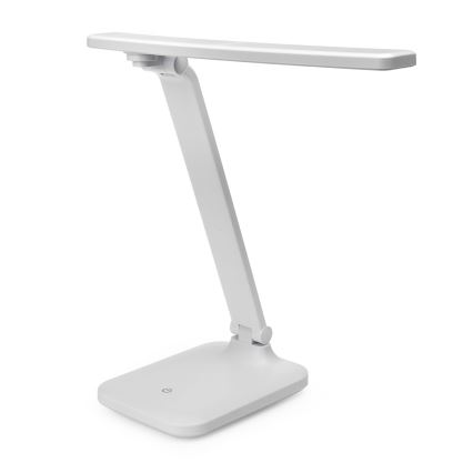 Lampe de table tactile à intensité variable avec charge sans fil et Port USB REMUS LED/5W/230V blanc
