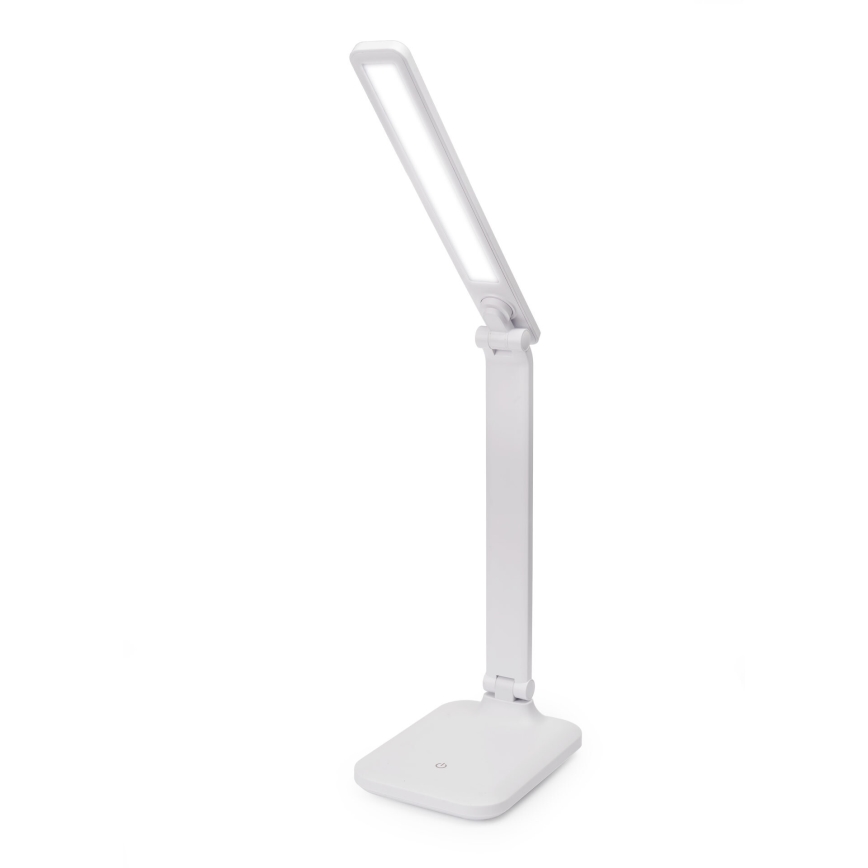 Lampe de table tactile à intensité variable avec charge sans fil et Port USB REMUS LED/5W/230V blanc