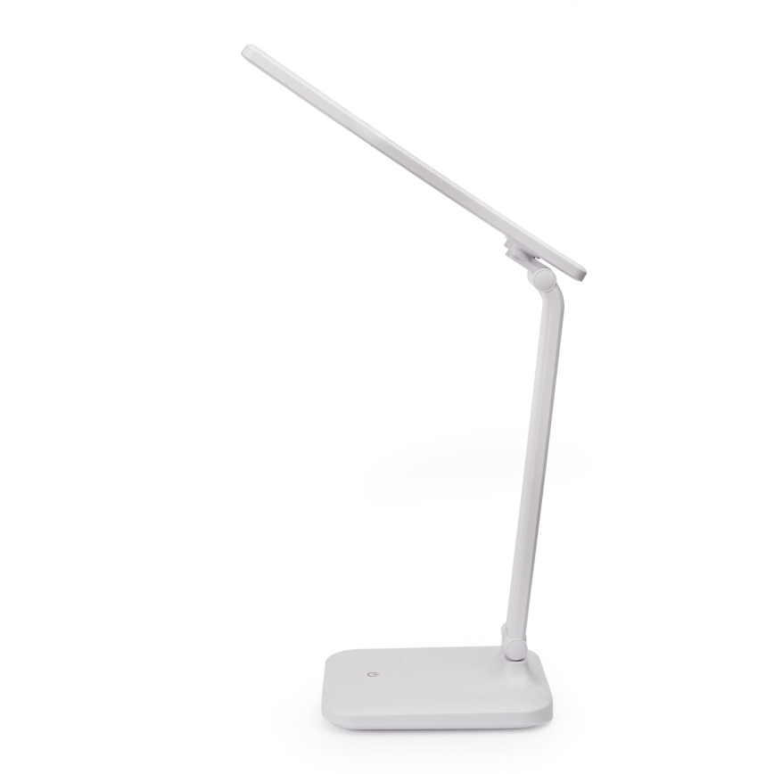 Lampe de table tactile à intensité variable avec charge sans fil et Port USB REMUS LED/5W/230V blanc
