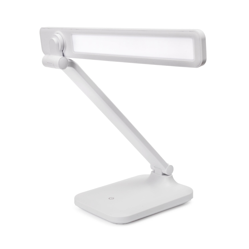 Lampe de table tactile à intensité variable avec charge sans fil et Port USB REMUS LED/5W/230V blanc