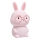 Lampe tactile dimmable LED RGBW pour enfants FLORKA LED/1W/5V USB 1200 mAh lapin rose