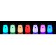 Lampe tactile LED RGB pour enfants BEAR LED/0,8W/5V rose+USB