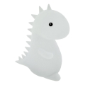 Lampe tactile RGBW pour enfants LED/1W/5V USB 1200 mAh dinosaure