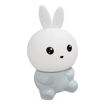 Lampe tactile RGBW pour enfants LED/1W/5V USB 1200 mAh lièvre