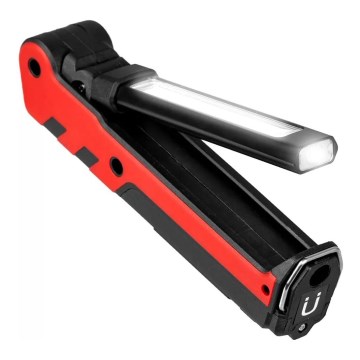 Lampe torche de travail rechargeable LED/5W/5V IPX2 360 brillant 2000 mAh