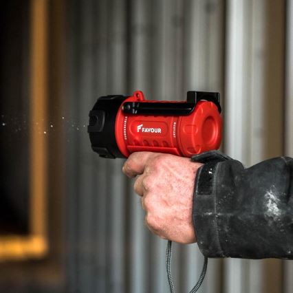 Lampe torche industrielle à intensité variable LED/4xC IP67