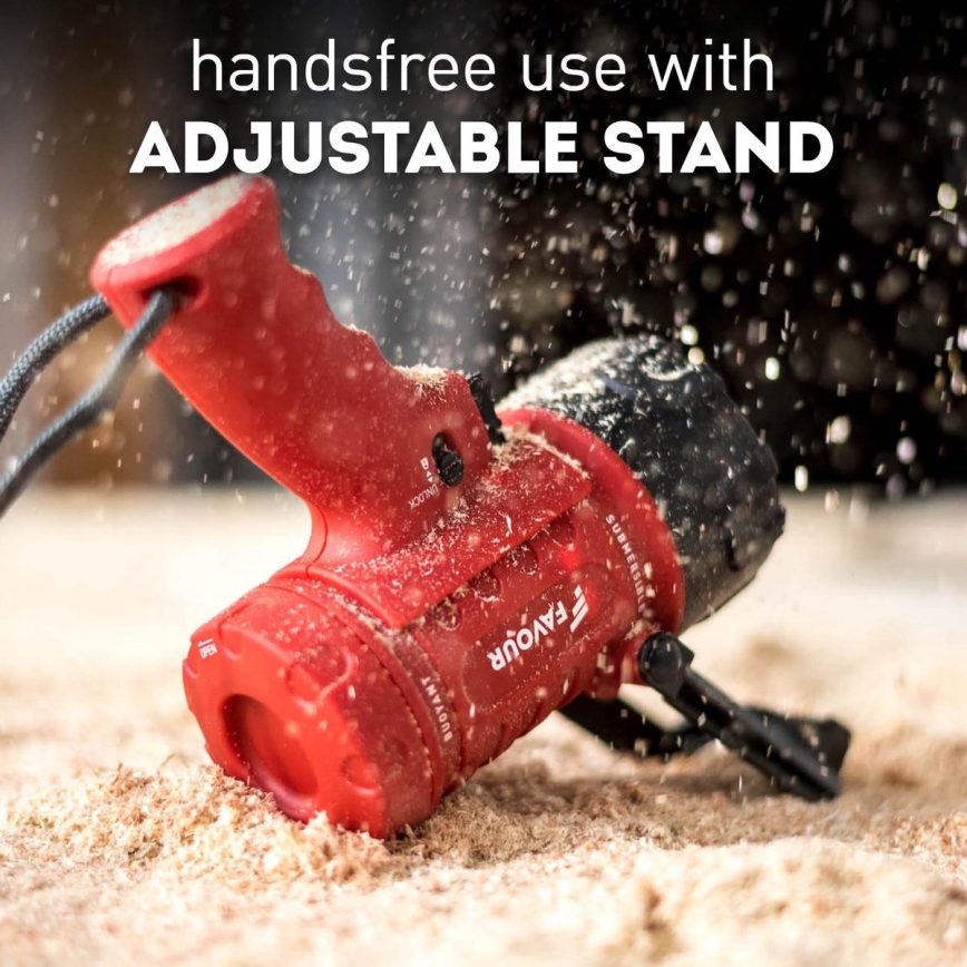 Lampe torche industrielle à intensité variable LED/4xC IP67