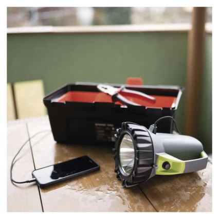 Lampe torche LED rechargeable 3,7V 4000 mAh