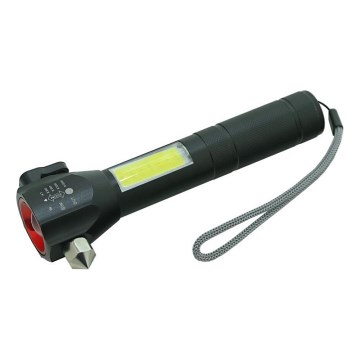 Lampe torche LED rechargeable 3W/5V, 200 lm, 1200 mAh