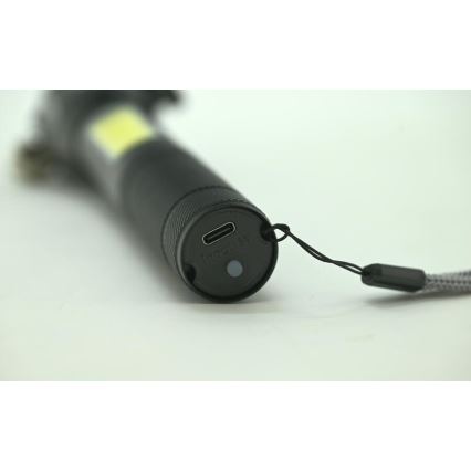 Lampe torche LED rechargeable 3W/5V, 200 lm, 1200 mAh