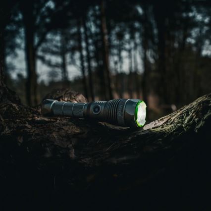 Lampe torche LED rechargeable dimmable avec fonction powerbank LED/30W/5V IPX7 3000 lm 4000 mAh