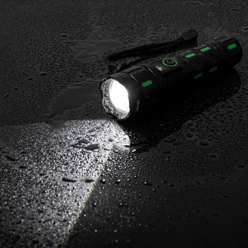 Lampe LED rechargeable dimmable avec fonction powerbank LED/20W/5V IP44 1200 lm 5000 mAh