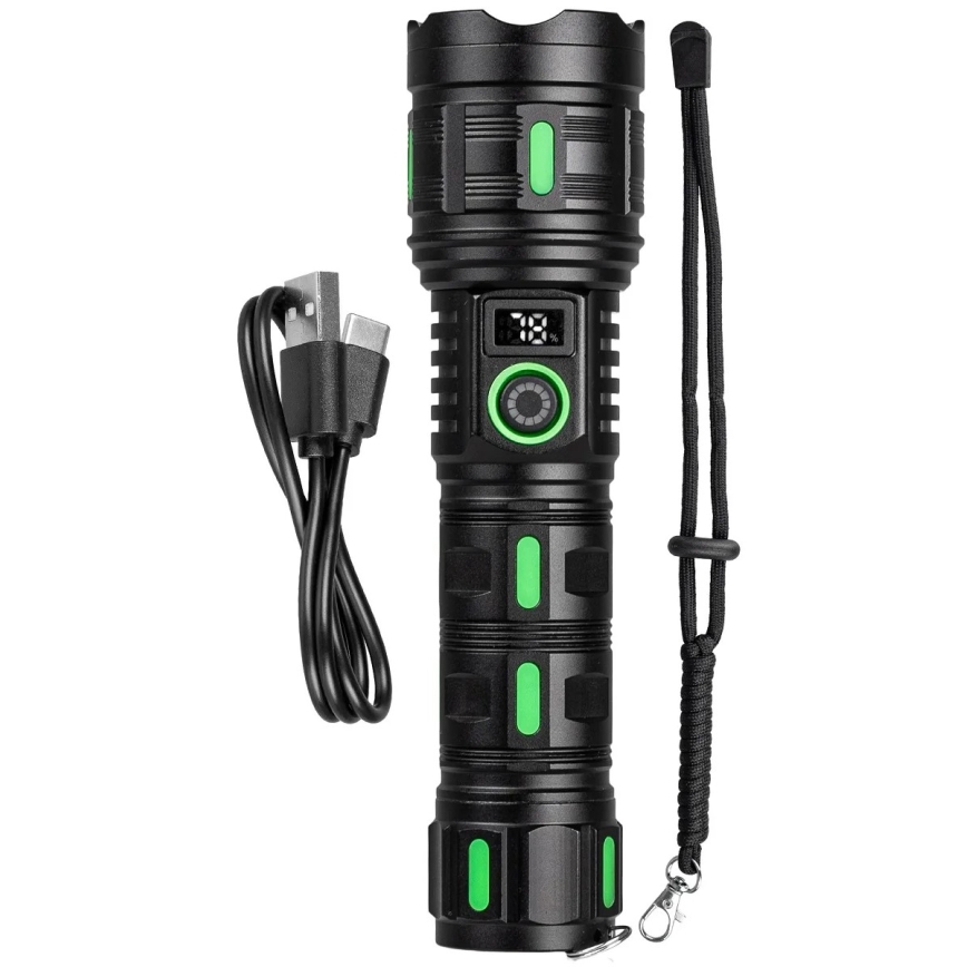 Lampe LED rechargeable dimmable avec fonction powerbank LED/20W/5V IP44 1200 lm 5000 mAh