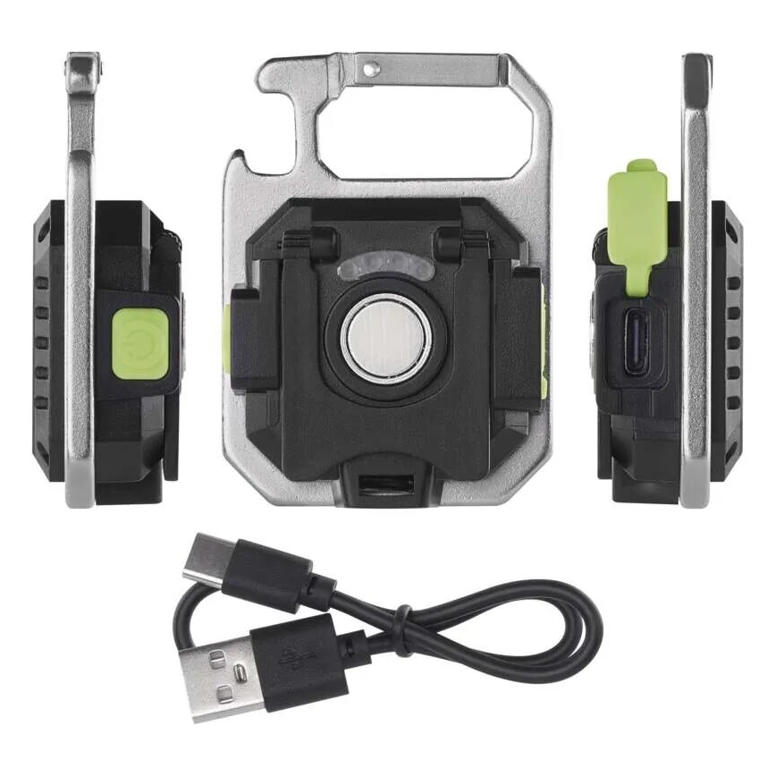 LED Lampe de poche rechargeable LED/USB/3,7V IP44 750 lm 400 mAh