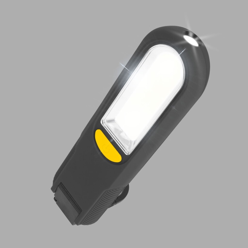 Lampe torche magnétique LED/3W/3xAAA