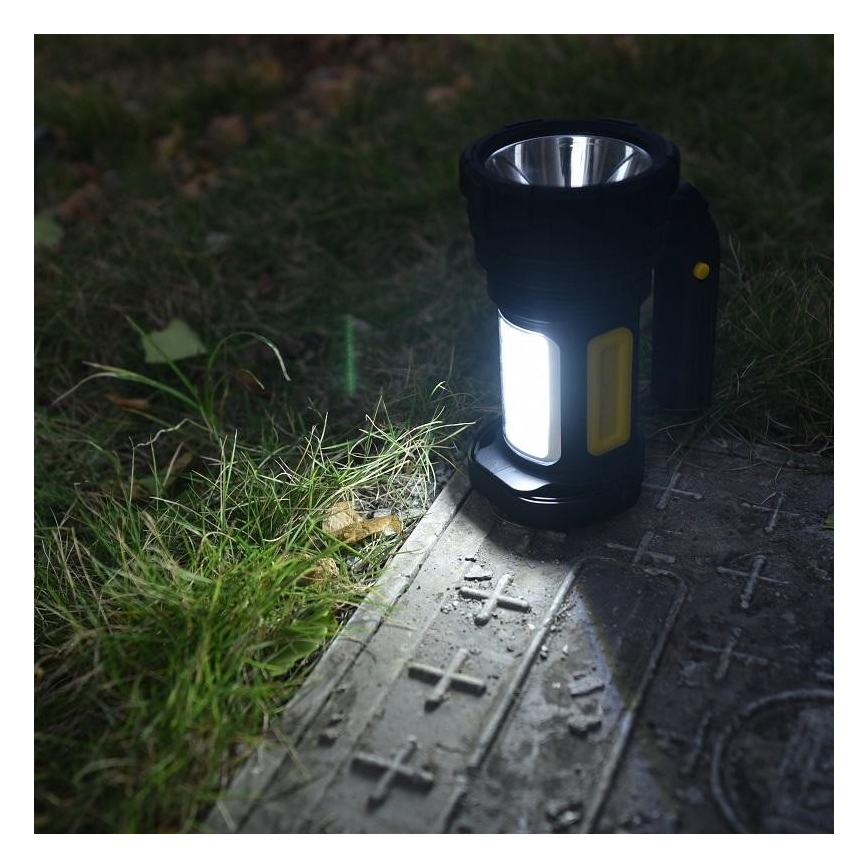 Lampe torche rechargeable 2xLED/5W/4000mA