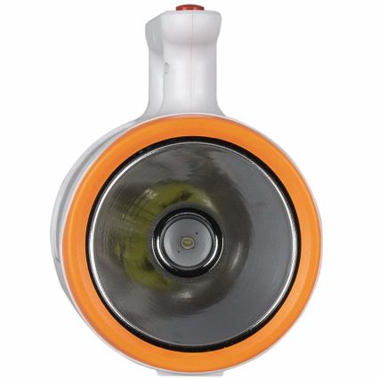 Lampe torche rechargeable à intensité variable 2 en 1 avec fonction batterie portative LED/5 W/230 V 3500 mAh