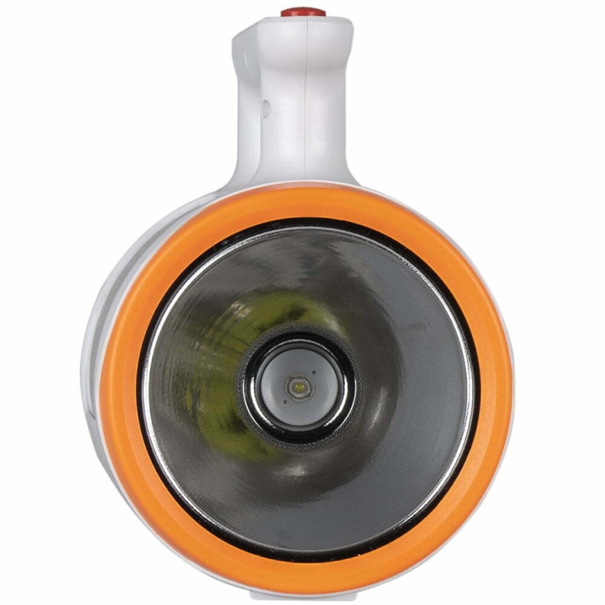 Lampe torche rechargeable à intensité variable 2 en 1 avec fonction batterie portative LED/5 W/230 V 3500 mAh