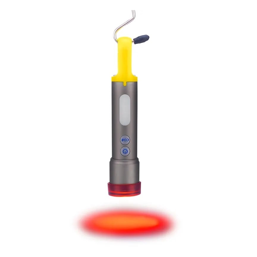 Lampe torche rechargeable à intensité variable LED/10W/5V IPX4 1200 mAh 650 lm