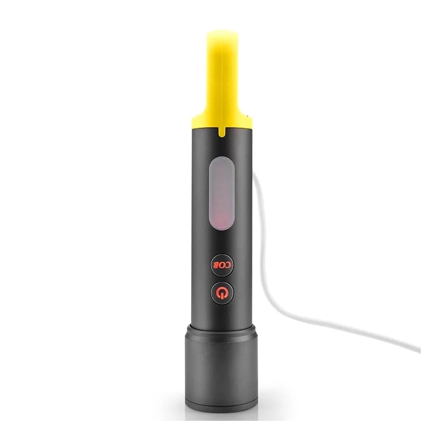 Lampe torche rechargeable à intensité variable LED/10W/5V IPX4 1200 mAh 650 lm