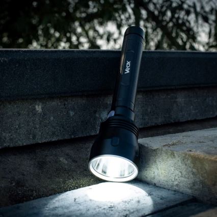 Lampe torche rechargeable à intensité variable LED/20 W/5 V IPX5 1570 brillant 8400 mAh