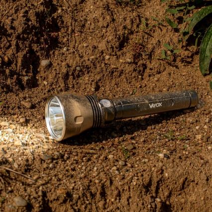 Lampe torche rechargeable à intensité variable LED/20 W/5 V IPX5 1570 brillant 8400 mAh