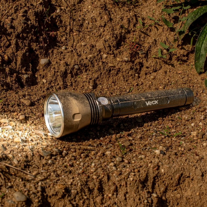 Lampe torche rechargeable à intensité variable LED/20 W/5 V IPX5 1570 brillant 8400 mAh