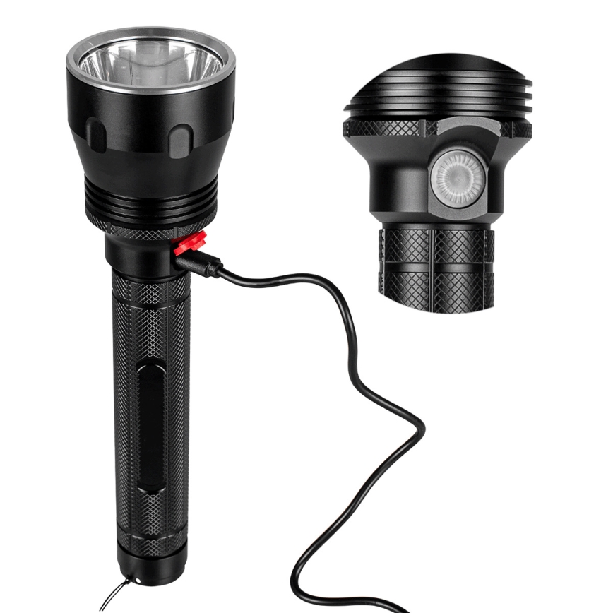 Lampe torche rechargeable à intensité variable LED/20 W/5 V IPX5 1570 brillant 8400 mAh