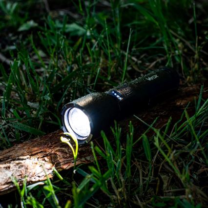 Lampe torche rechargeable à intensité variable LED/20W/5V IPX4 800 brillant 2000 mAh