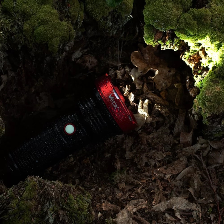 Lampe torche rechargeable à intensité variable LED/20W/5V IPX5 2000 brillant 6000 mAh
