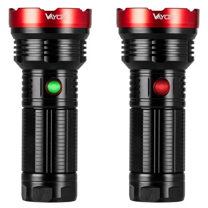 Lampe torche rechargeable à intensité variable LED/20W/5V IPX5 2000 brillant 6000 mAh