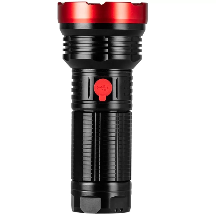 Lampe torche rechargeable à intensité variable LED/20W/5V IPX5 2000 brillant 6000 mAh