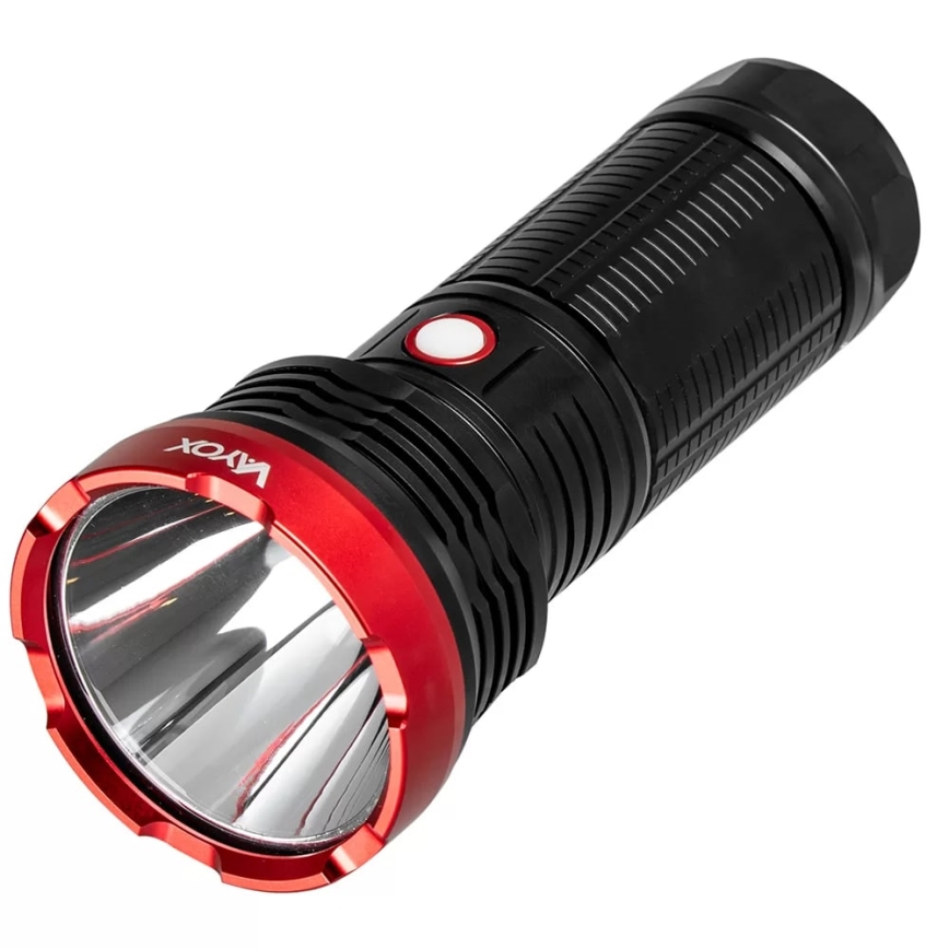 Lampe torche rechargeable à intensité variable LED/20W/5V IPX5 2000 brillant 6000 mAh