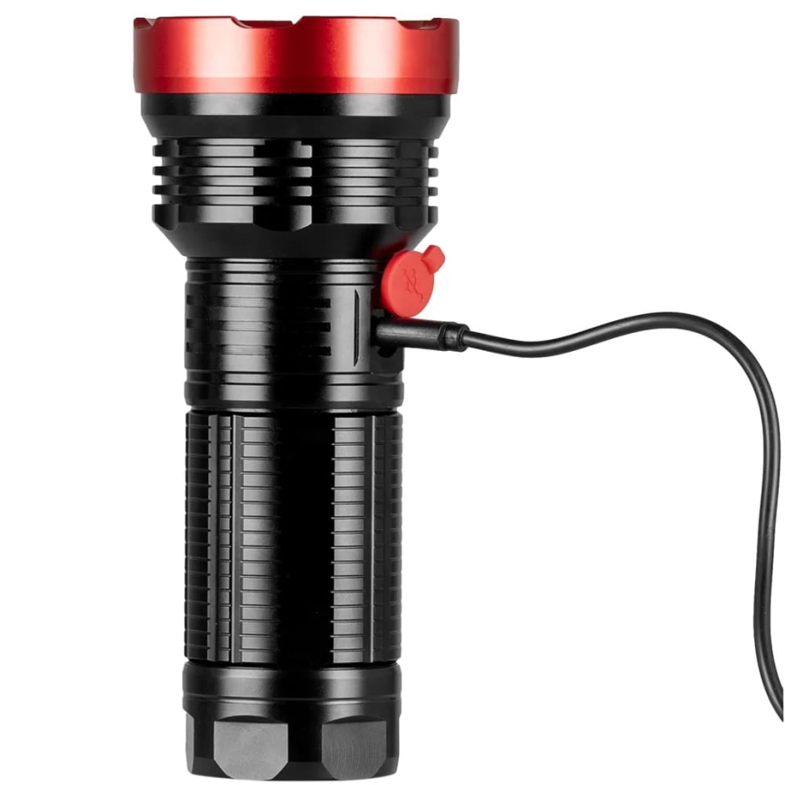 Lampe torche rechargeable à intensité variable LED/20W/5V IPX5 2000 brillant 6000 mAh