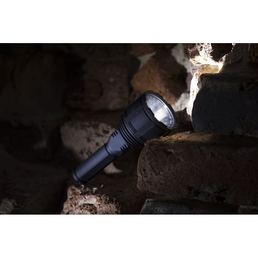 Lampe torche rechargeable à intensité variable LED/30 W/5 V IPX7 3000 brillant 4200 mAh