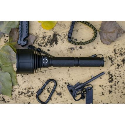 Lampe torche rechargeable à intensité variable LED/30 W/5 V IPX7 3000 brillant 8400 mAh