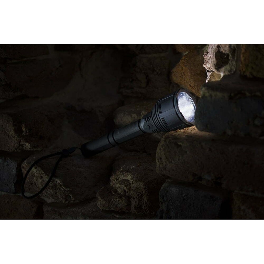 Lampe torche rechargeable à intensité variable LED/30 W/5 V IPX7 3000 brillant 8400 mAh