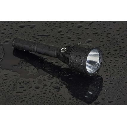 Lampe torche rechargeable à intensité variable LED/30 W/5 V IPX7 3000 brillant 8400 mAh