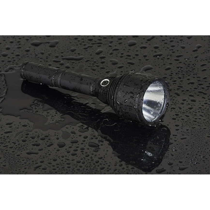 Lampe torche rechargeable à intensité variable LED/30 W/5 V IPX7 3000 brillant 8400 mAh