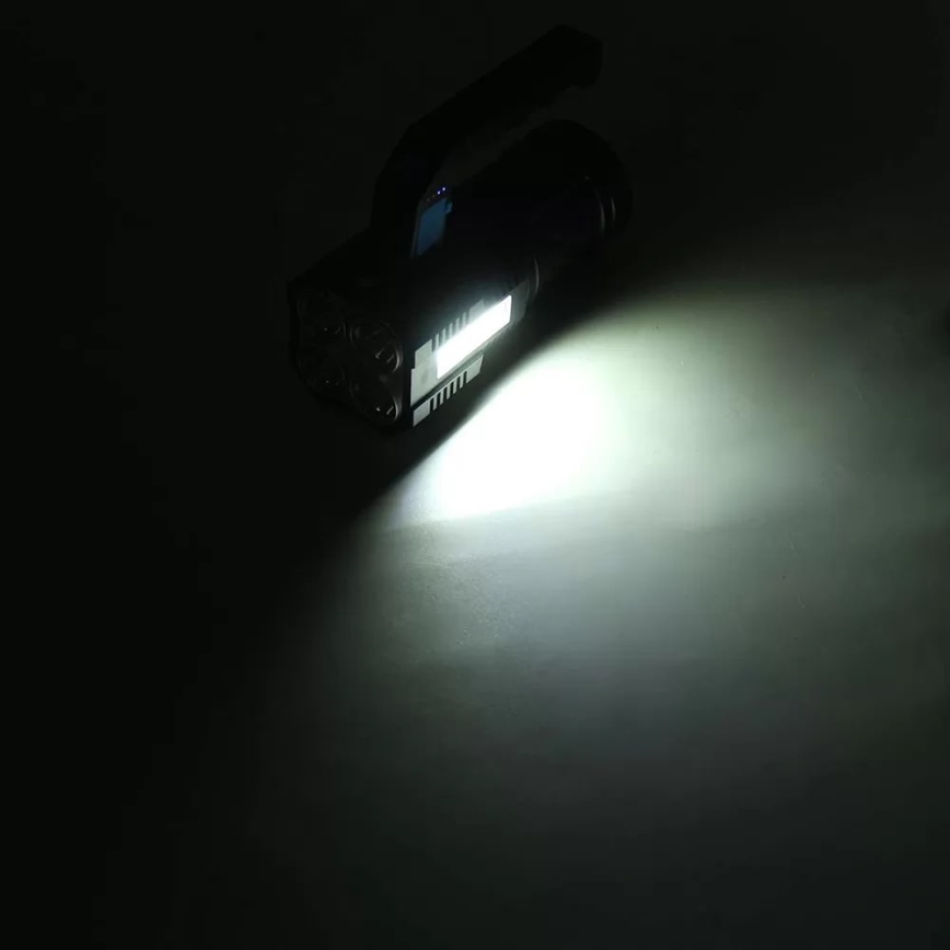Lampe torche rechargeable à intensité variable LED/5V IPX4 250 brillant 1200 mAh