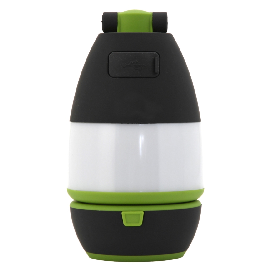 Lampe torche rechargeable avec fonction batterie externe LED/3W/1500mAh