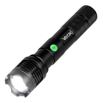 Lampe torche rechargeable LED/10W/5V IPX4 800 brillant 1200 mAh