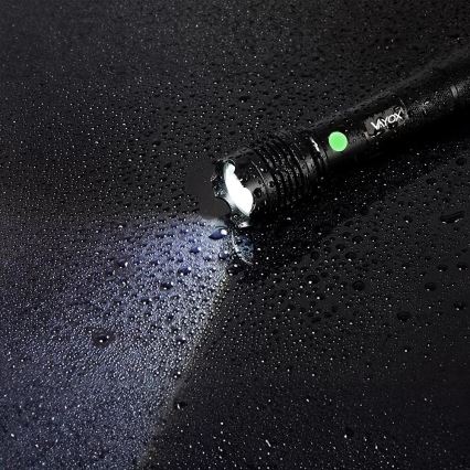 Lampe torche rechargeable LED/10W/5V IPX4 800 brillant 1200 mAh