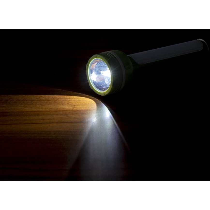 Lampe torche rechargeable LED/1W/230V 330 brillant 1000 mAh