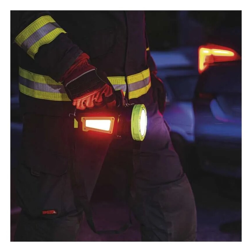 Lampe torche rechargeable LED/3,7V IP44 850 lm 8000mAh