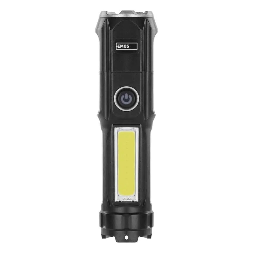 Lampe torche rechargeable LED LED/USB/3,7V IP44 150 lm 1200mAh