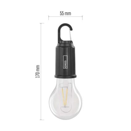 Lampe torche rechargeable LED LED/USB IP44 90 lm 400mAh