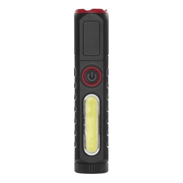 Lampe torche rechargeable LED/USB/3,7V 120 lm 400 mAh
