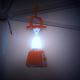 Lampe torche solaire rechargeable avec fonction batterie portative LED/230V 710 lm 4 h 1600 mAh