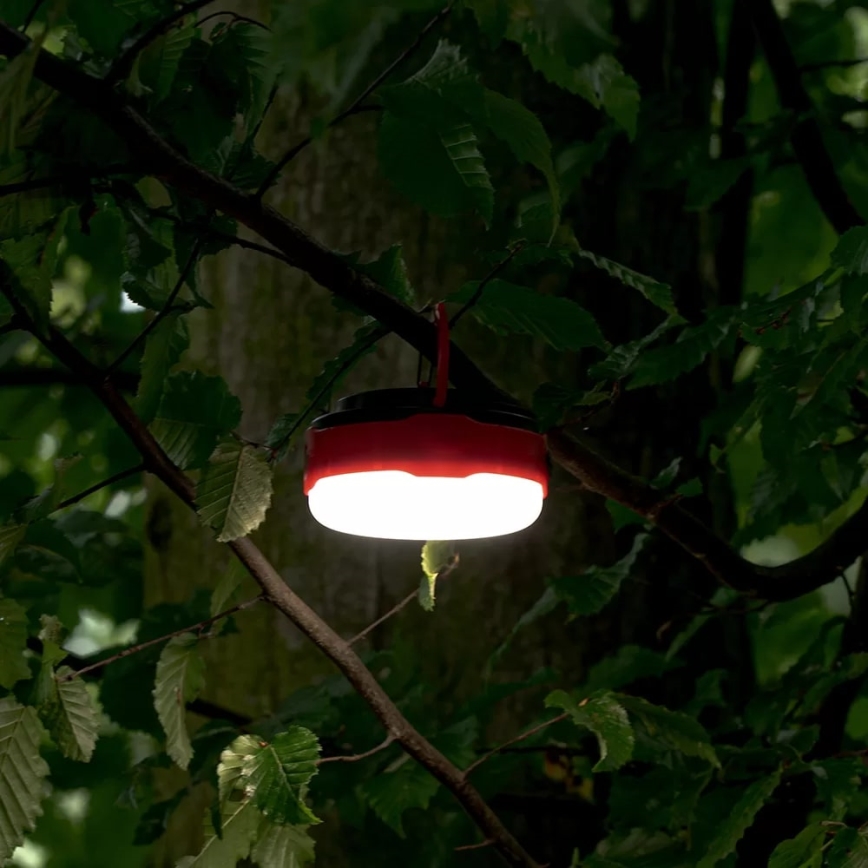 Lampe torche solaire rechargeable à intensité variable avec fonction batterie portative LED/3W/5V 3000/4000/6500K IPX6 500 brillant 2000 mAh